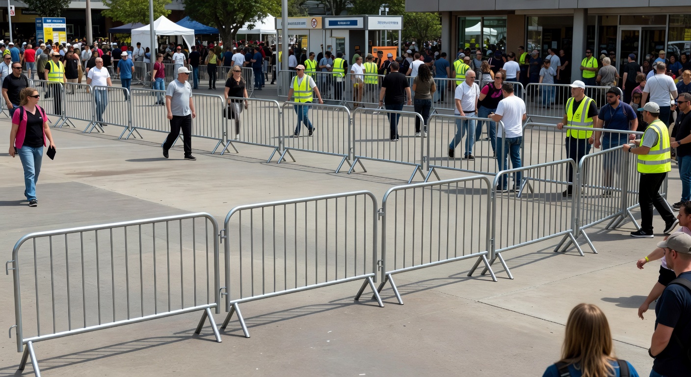 Road Barrier Stainless untuk Event, Area Komersial, dan Fasilitas Publik: Kesalahan Spacing, Bobot, dan Sistem Konektor yang Bisa Membuat Arus Pengunjung Berantakan