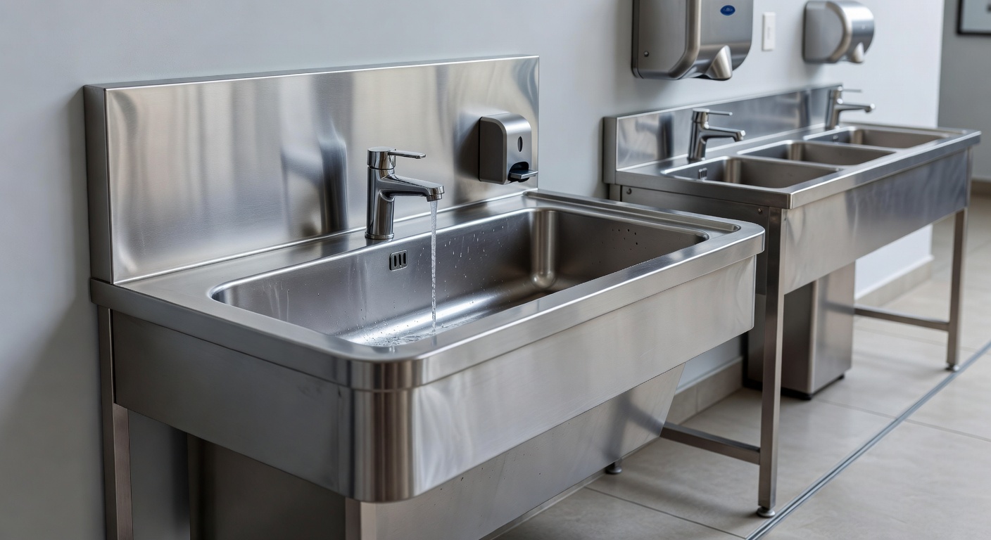 Wastafel Cuci Tangan Stainless untuk Area Publik: Fitur yang Membuat Perawatan Harian Lebih Hemat dan Higienis