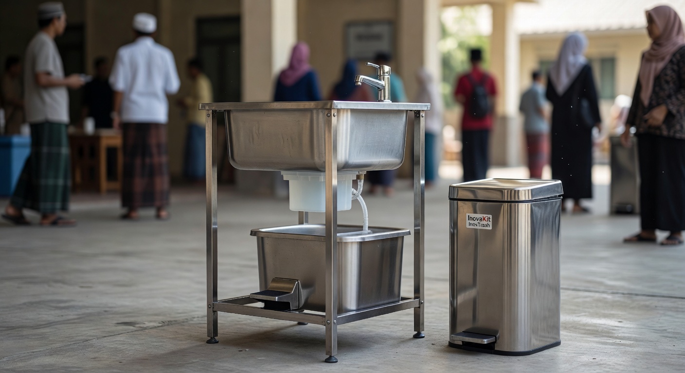 Wastafel Portable Stainless untuk Area Publik: Solusi Higienis yang Praktis Dipindah dan Mudah Dirawat